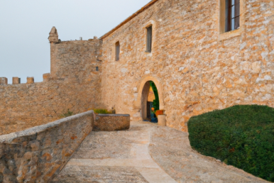 Altafulla Castle is a medieval fortress overlooking the sea, showcasing a blend of history and architecture. Visitors can explore its ancient walls and gardens.
