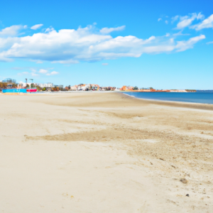 Vilanova Beach in Vilanova d'Alcolea is a peaceful beachfront area with golden sands, calm waters, and a relaxed ambiance, ideal for unwinding.