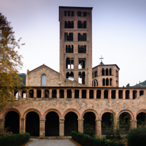 The Santa Maria de Ripoll Monastery in Ripoll is a masterpiece of Romanesque architecture, housing a museum and a rich history that dates back to the 9th century.