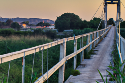 puente colgante de Sant Pere de Pescador